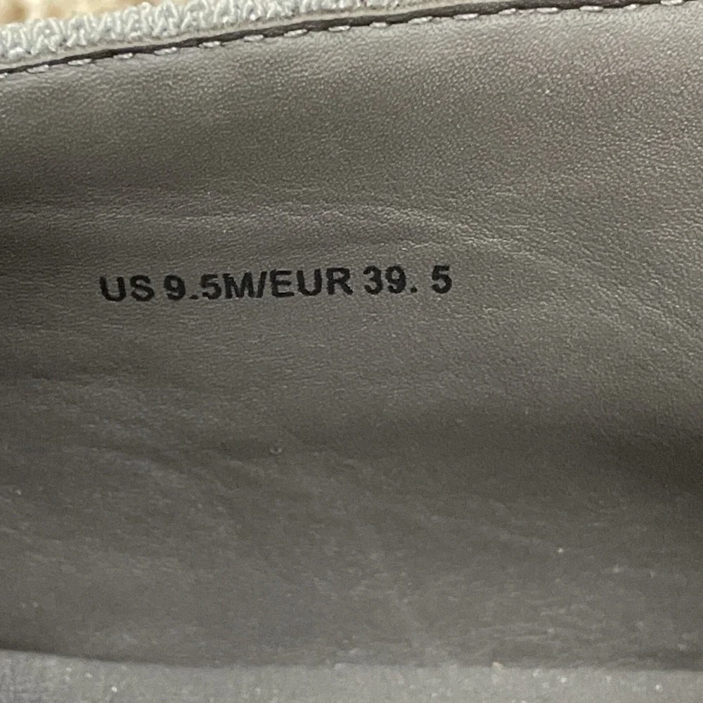 Vince Ward Chunky Platform Knit Shoes Womens 9.5 Gray‎ Slip On Casual Sneaker
